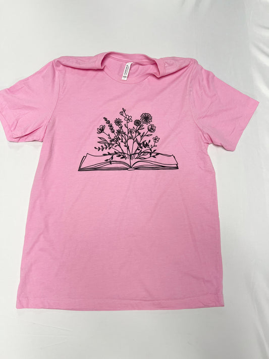 Flower Book Tee