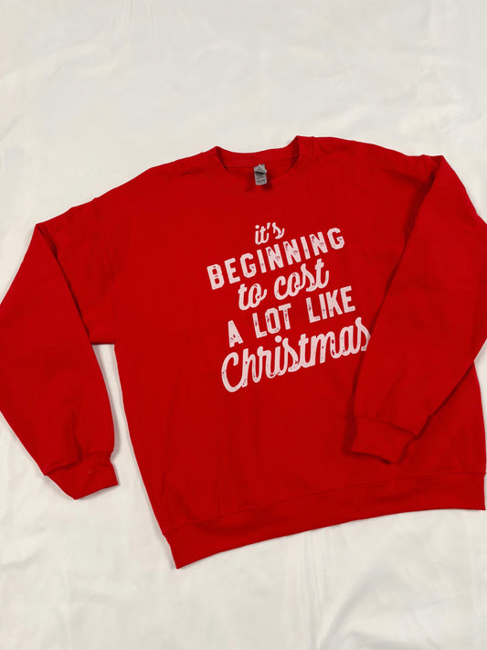 It’s Beginning To Cost A Lot Like Christmas Sweatshirt