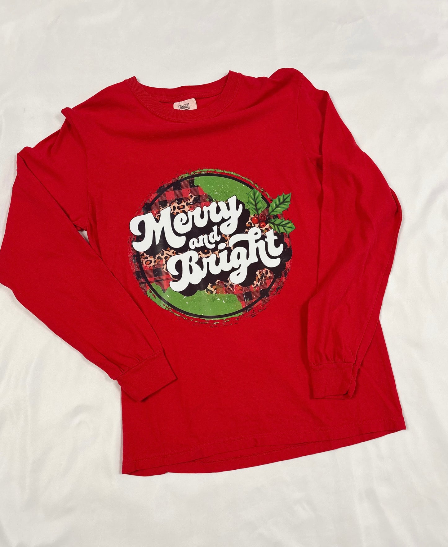 Merry and Bright Long Sleeve Tee