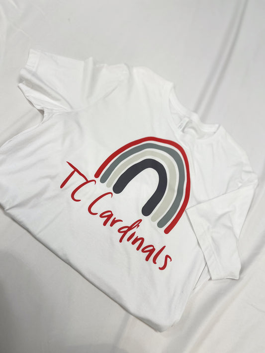 TC Cardinals Rainbow Tee